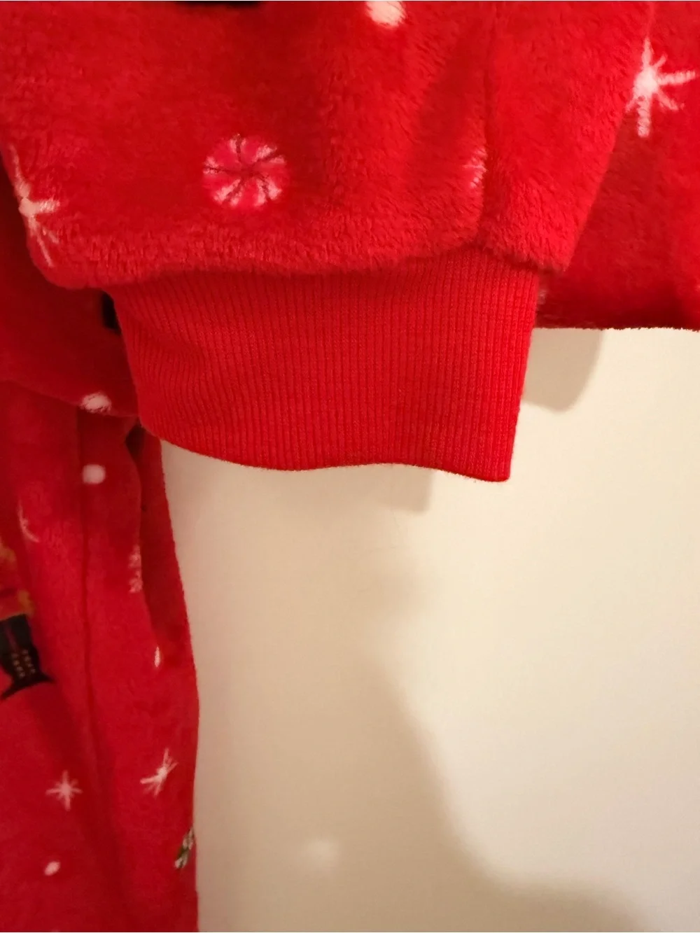 Joyspun Children's Red Nutcracker Fleece Pajama Pants